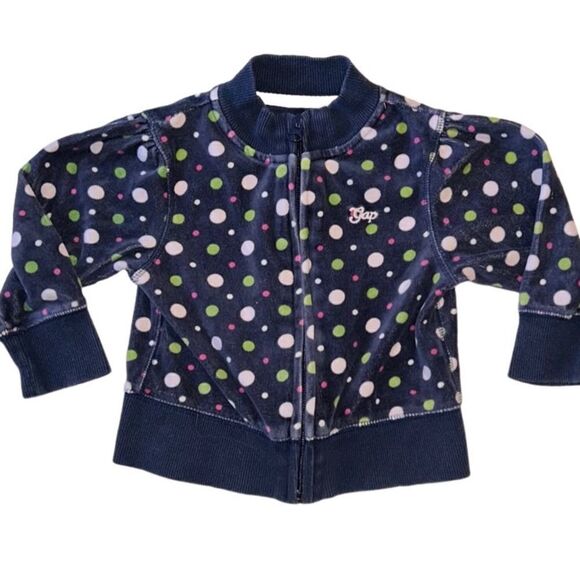 Girls BabyGap velour outfit size 24m - Picture 2 of 8